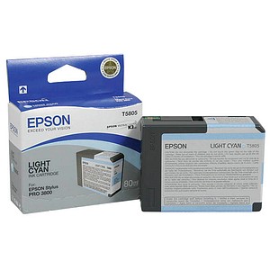 EPSON T5805 light cyan Tintenpatrone EPSON T5805 light cyan Tintenpatrone