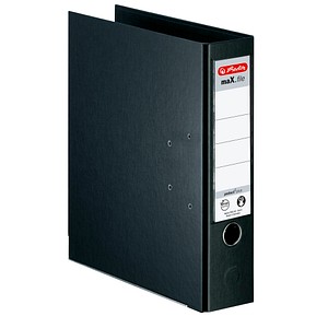 herlitz maX.file protect plus Ordner schwarz Kunststoff 8,0 cm DIN A4 herlitz maX.file protect plus Ordner schwarz Kunststoff 8,0 cm DIN A4