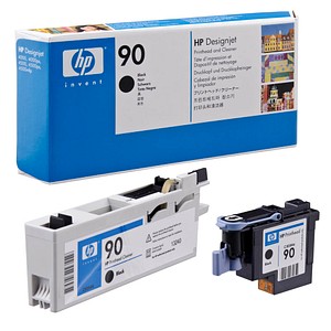 HP 90 (C5054A) schwarz Druckkopf HP 90 (C5054A) schwarz Druckkopf