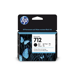 HP 712 (3ED71A) schwarz Tintenpatrone HP 712 (3ED71A) schwarz Tintenpatrone