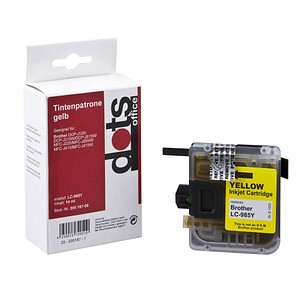 dots gelb Tintenpatrone ersetzt brother LC-985Y dots gelb Tintenpatrone ersetzt brother LC-985Y