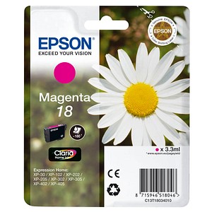 EPSON 18 / T1803 magenta Tintenpatrone EPSON 18 / T1803 magenta Tintenpatrone