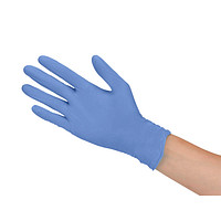 Nölle unisex Einmalhandschuhe blau Größe M 100 St.