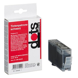 dots schwarz Tintenpatrone ersetzt HP 364XL (CN684EE) dots schwarz Tintenpatrone ersetzt HP 364XL (CN684EE)