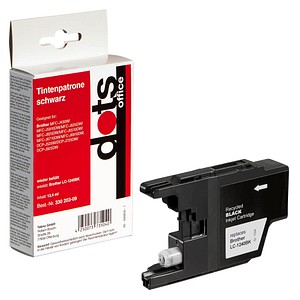 dots schwarz Tintenpatrone ersetzt brother LC-1240BK dots schwarz Tintenpatrone ersetzt brother LC-1240BK