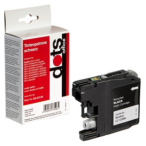 dots schwarz Tintenpatrone ersetzt brother LC-123BK dots schwarz Tintenpatrone ersetzt brother LC-123BK