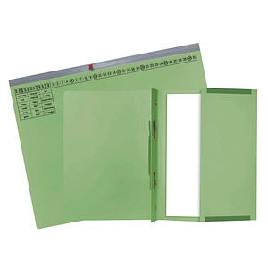 25 Exacompta Hängehefter Exaflex Karton grün 25 Exacompta Hängehefter Exaflex Karton grün