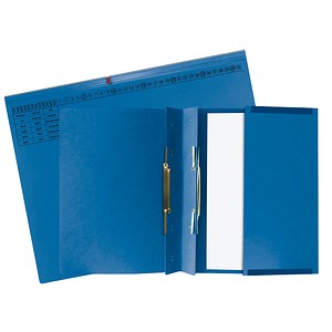25 Exacompta Hängehefter Exaflex Karton blau 25 Exacompta Hängehefter Exaflex Karton blau