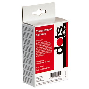 dots schwarz Tintenpatrone ersetzt brother LC-123BK dots schwarz Tintenpatrone ersetzt brother LC-123BK