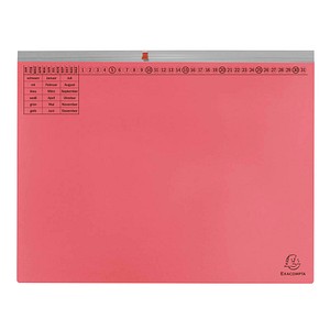 25 Exacompta Hängehefter Exaflex Karton rot 25 Exacompta Hängehefter Exaflex Karton rot