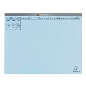 25 Exacompta Hängehefter Exaflex Karton hellblau 25 Exacompta Hängehefter Exaflex Karton hellblau