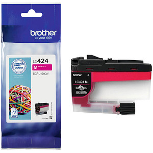 brother LC-424M magenta Tintenpatrone brother LC-424M magenta Tintenpatrone