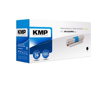 KMP O-T27 schwarz Toner ersetzt OKI 44469803 KMP O-T27 schwarz Toner ersetzt OKI 44469803