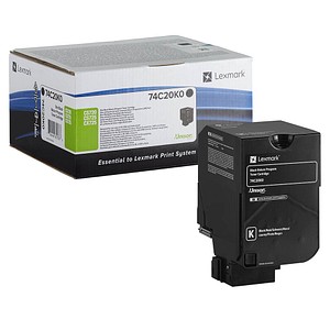 Lexmark 74C20K0 schwarz Toner Lexmark 74C20K0 schwarz Toner