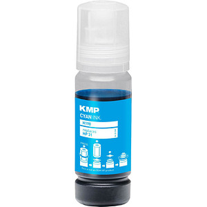 KMP H198 cyan Tintenflasche ersetzt HP 31 (1VU26AE) KMP H198 cyan Tintenflasche ersetzt HP 31 (1VU26AE)