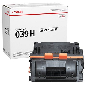 Canon 039H BK schwarz Toner Canon 039H BK schwarz Toner
