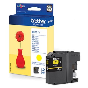 brother LC-121Y gelb Tintenpatrone brother LC-121Y gelb Tintenpatrone