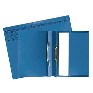 25 Exacompta Hängehefter Exaflex Karton blau 25 Exacompta Hängehefter Exaflex Karton blau