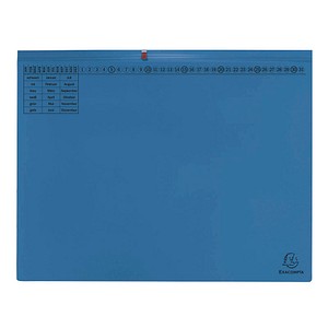 25 Exacompta Hängehefter Exaflex Karton blau 25 Exacompta Hängehefter Exaflex Karton blau