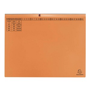 25 Exacompta Hängehefter Exaflex Karton orange 25 Exacompta Hängehefter Exaflex Karton orange