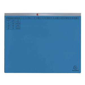 25 Exacompta Hängehefter Exaflex Karton blau 25 Exacompta Hängehefter Exaflex Karton blau