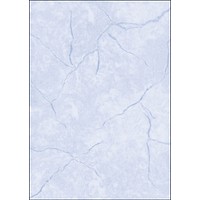 SIGEL Motivpapier Granit blau DIN A4 90 g/qm 100 Blatt