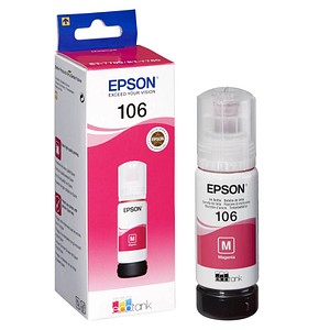 EPSON 106/T00R34 magenta Tintenflasche EPSON 106/T00R34 magenta Tintenflasche