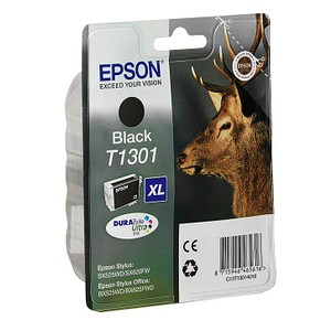 EPSON T1301 XL schwarz Tintenpatrone EPSON T1301 XL schwarz Tintenpatrone