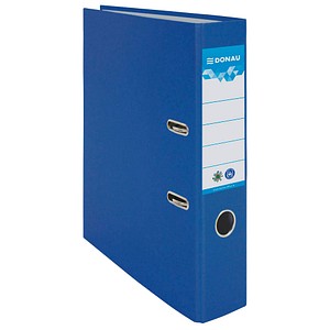DONAU Öko Ordner blau Karton 7,5 cm DIN A4 DONAU Öko Ordner blau Karton 7,5 cm DIN A4