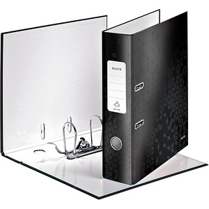 LEITZ WOW 1005 Ordner schwarz Karton 8,0 cm DIN A4 LEITZ WOW 1005 Ordner schwarz Karton 8,0 cm DIN A4