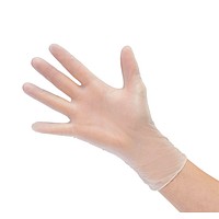 Ulith unisex Einmalhandschuhe transparent Größe L 100 St.