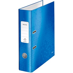 LEITZ WOW 1005 Ordner blau Karton 8,0 cm DIN A4 LEITZ WOW 1005 Ordner blau Karton 8,0 cm DIN A4