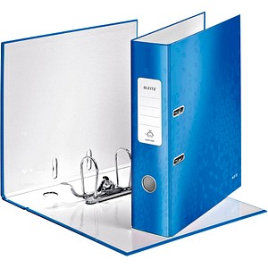 LEITZ WOW 1005 Ordner blau Karton 8,0 cm DIN A4 LEITZ WOW 1005 Ordner blau Karton 8,0 cm DIN A4
