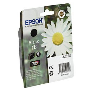 EPSON 18 / T1801 schwarz Tintenpatrone EPSON 18 / T1801 schwarz Tintenpatrone