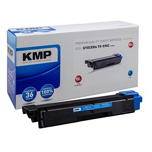 KMP K-T68 cyan Toner ersetzt Kyocera TK-590C XXL KMP K-T68 cyan Toner ersetzt Kyocera TK-590C XXL