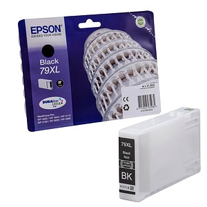 EPSON 79XL / T7901XL schwarz Tintenpatrone EPSON 79XL / T7901XL schwarz Tintenpatrone