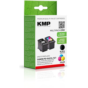 2 KMP C95V schwarz, color Druckköpfe ersetzen Canon PG-540/CL-541 2 KMP C95V schwarz, color Druckköpfe ersetzen Canon PG-540/CL-541