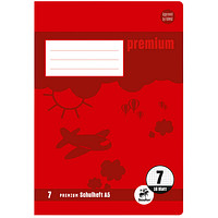 Staufen® Schulheft Premium Lineatur 7 kariert DIN A5 ohne Rand, 16 Blatt