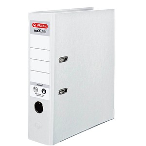 herlitz maX.file protect Ordner weiß Kunststoff 8,0 cm DIN A4 herlitz maX.file protect Ordner weiß Kunststoff 8,0 cm DIN A4