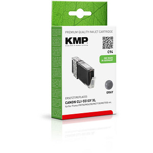 KMP C94 grau Tintenpatrone ersetzt Canon CLI-551 XL GY KMP C94 grau Tintenpatrone ersetzt Canon CLI-551 XL GY