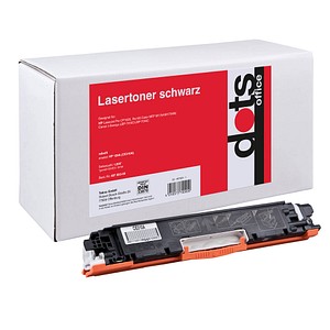 dots schwarz Toner ersetzt HP 126A (CE310A) dots schwarz Toner ersetzt HP 126A (CE310A)