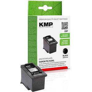 KMP C87 schwarz Druckkopf ersetzt Canon PG-540XL KMP C87 schwarz Druckkopf ersetzt Canon PG-540XL