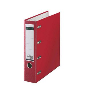 LEITZ Doppelordner rot Karton 7,5 cm LEITZ Doppelordner rot Karton 7,5 cm