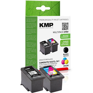 2 KMP C95V schwarz, color Druckköpfe ersetzen Canon PG-540/CL-541 2 KMP C95V schwarz, color Druckköpfe ersetzen Canon PG-540/CL-541