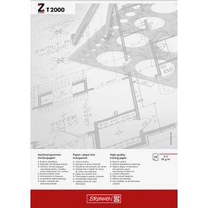 BRUNNEN Transparentpapier DIN A3 70 g/qm 25 Blatt BRUNNEN Transparentpapier DIN A3 70 g/qm 25 Blatt