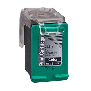 dots color Tintenpatrone ersetzt HP 343 (C8766EE) dots color Tintenpatrone ersetzt HP 343 (C8766EE)