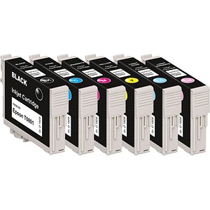 6 KMP E111V schwarz, cyan, magenta, gelb, light cyan, light magenta Tintenpatronen ersetzen EPSON T0807 6 KMP E111V schwarz, cyan, magenta, gelb, light cyan, light magenta Tintenpatronen ersetzen EPSON T0807