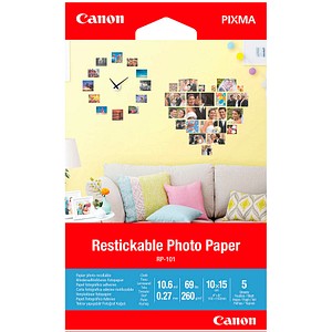 Canon Fotopapier RP-101 10,0 x 15,0 matt 260 g/qm 5 Blatt Canon Fotopapier RP-101 10,0 x 15,0 matt 260 g/qm 5 Blatt