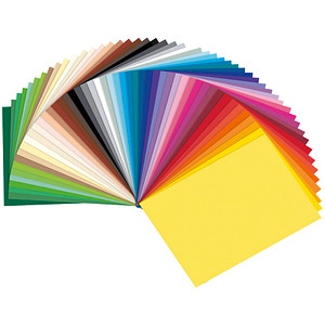 folia Tonpapier Sonderedition 50 farbsortiert 130 g/qm 50 Blatt folia Tonpapier Sonderedition 50 farbsortiert 130 g/qm 50 Blatt