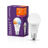 LEDVANCE LED-Lampe SMART+ ZB CLA60 TW E27 9 W matt